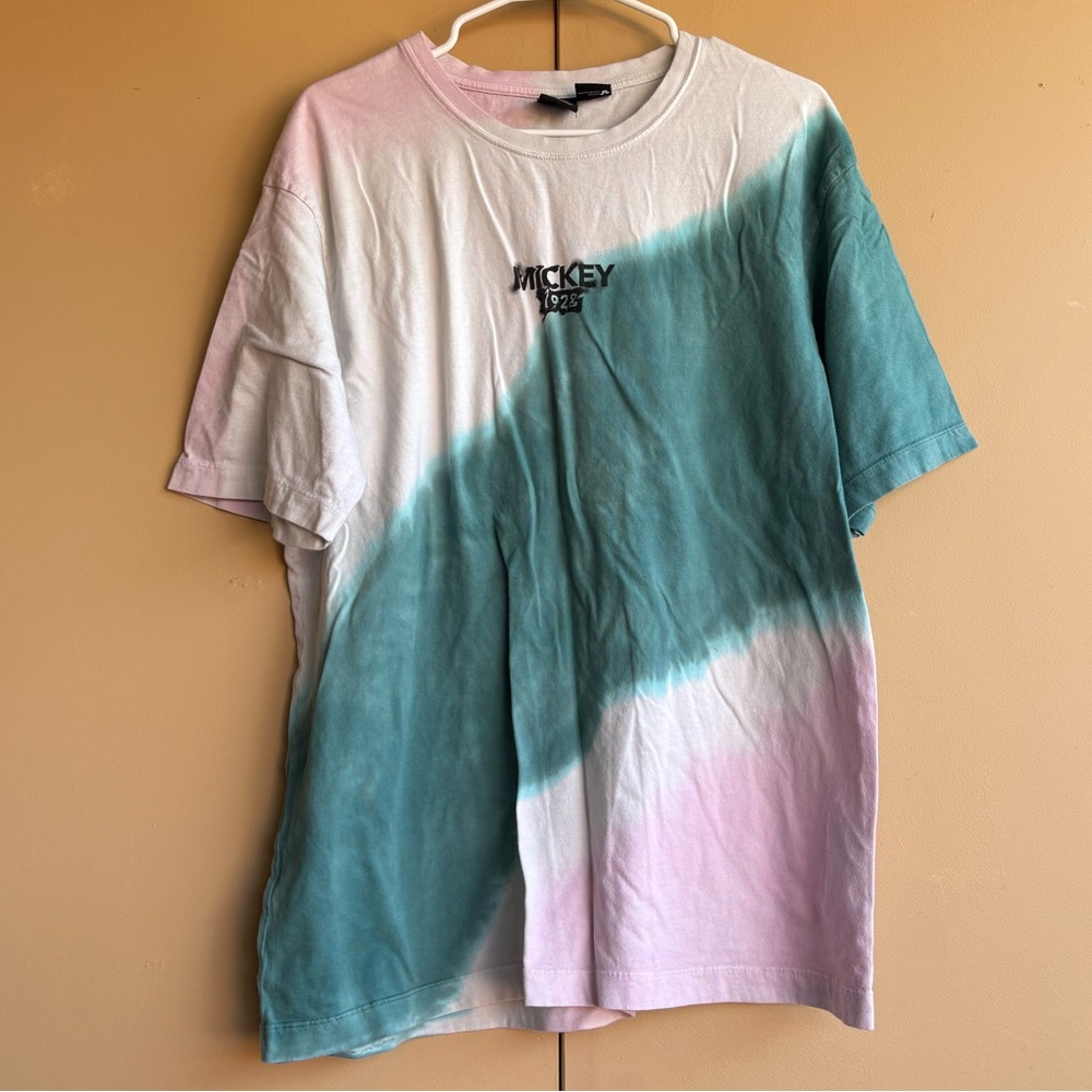 ZARA men’s Mickey Mouse tyedye tee